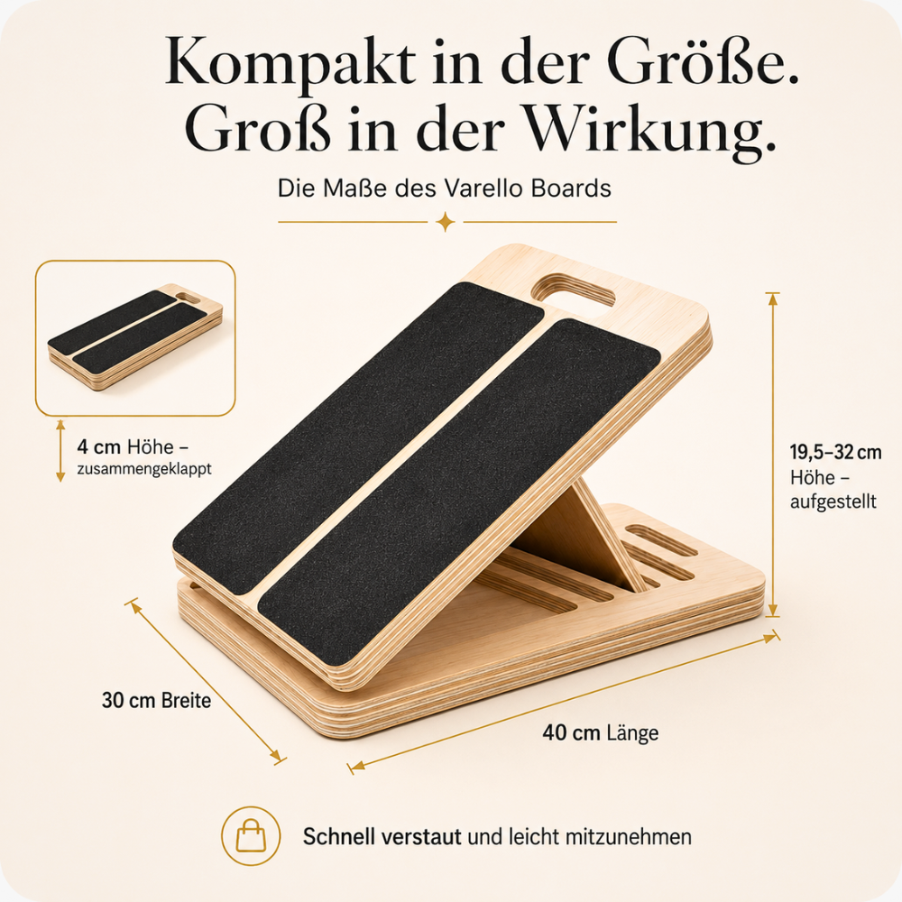 Varello Board - Deine tägliche 5-Minuten-Routine für mehr Beweglichkeit