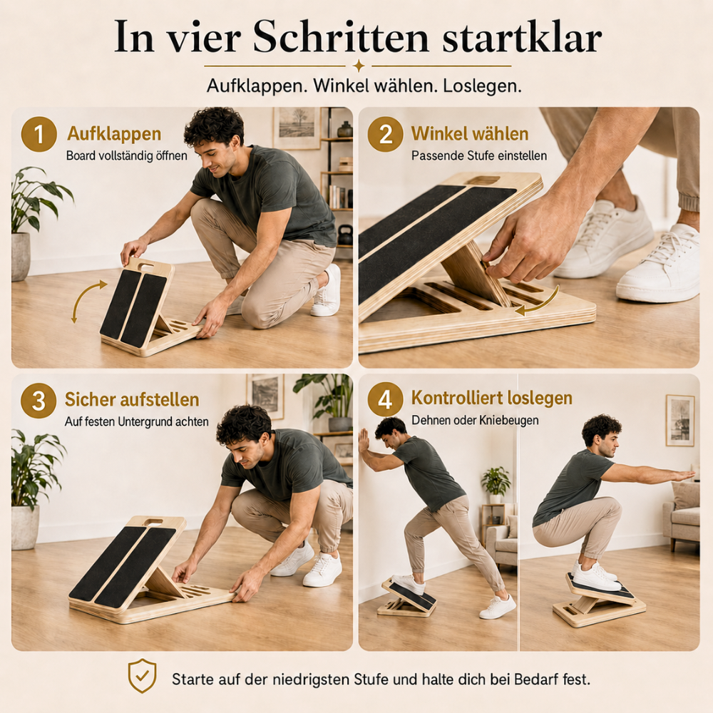 Varello Board - Deine tägliche 5-Minuten-Routine für mehr Beweglichkeit