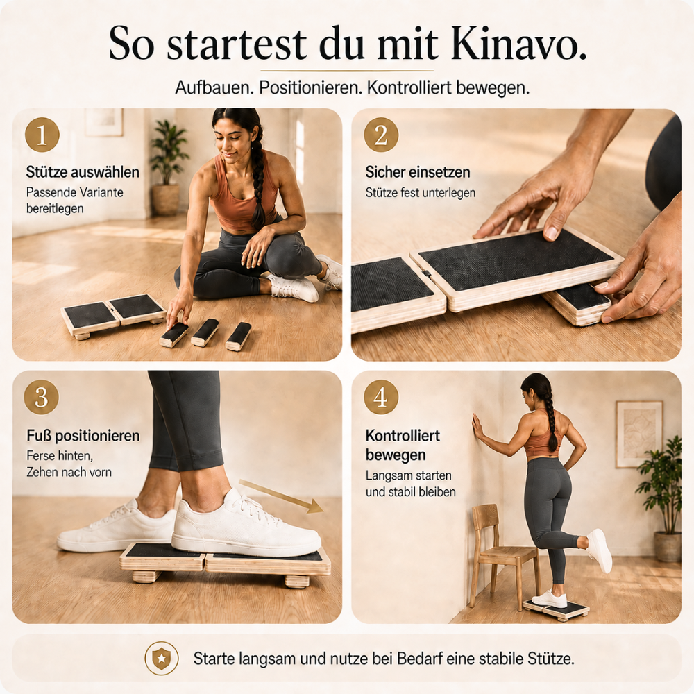 Kinavo Board – Kontrolle beginnt am Boden