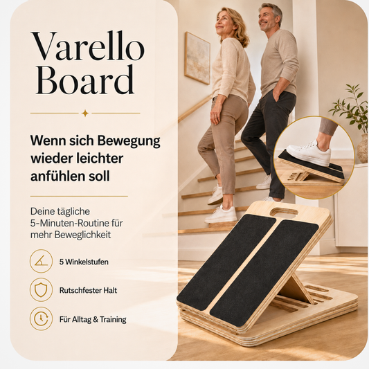 Varello Board - Deine tägliche 5-Minuten-Routine für mehr Beweglichkeit