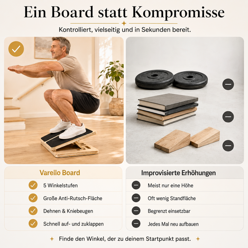 Varello Board - Deine tägliche 5-Minuten-Routine für mehr Beweglichkeit